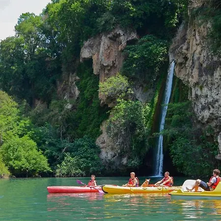 Campsite Cascade Aveyron Saint-Rome-de-Tarn